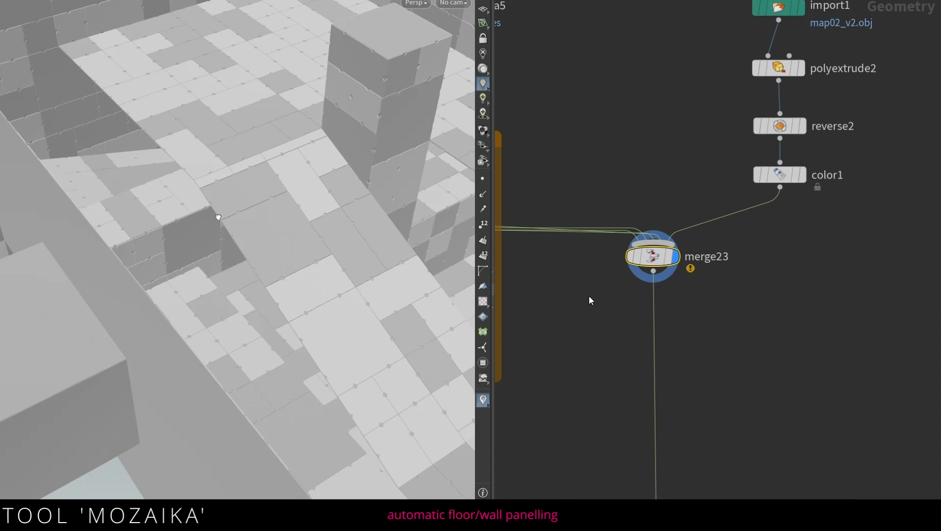 Test map for MOZAIKA