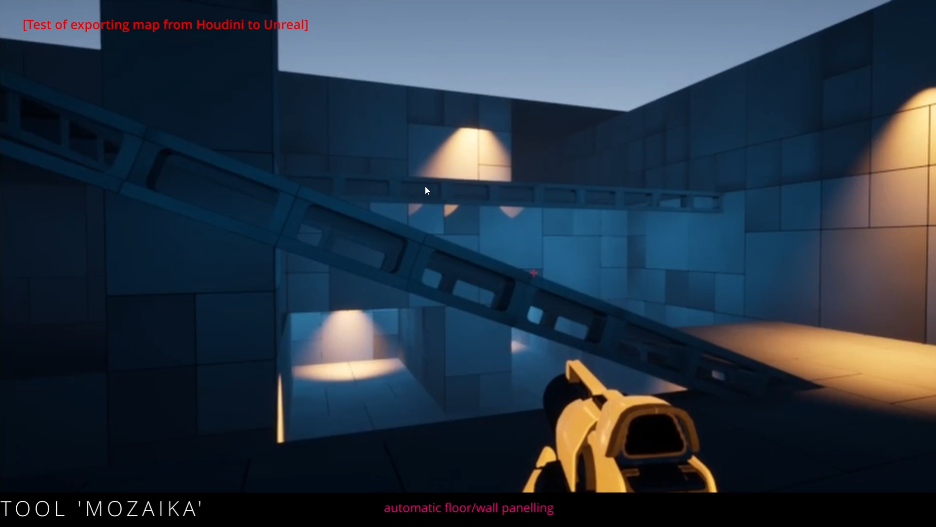 Test d'export vers Unreal