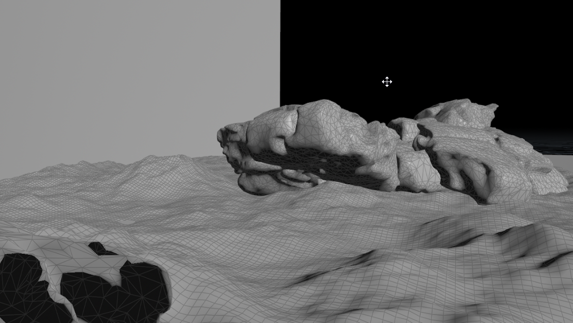 Capture Houdini - Simulation du projectile