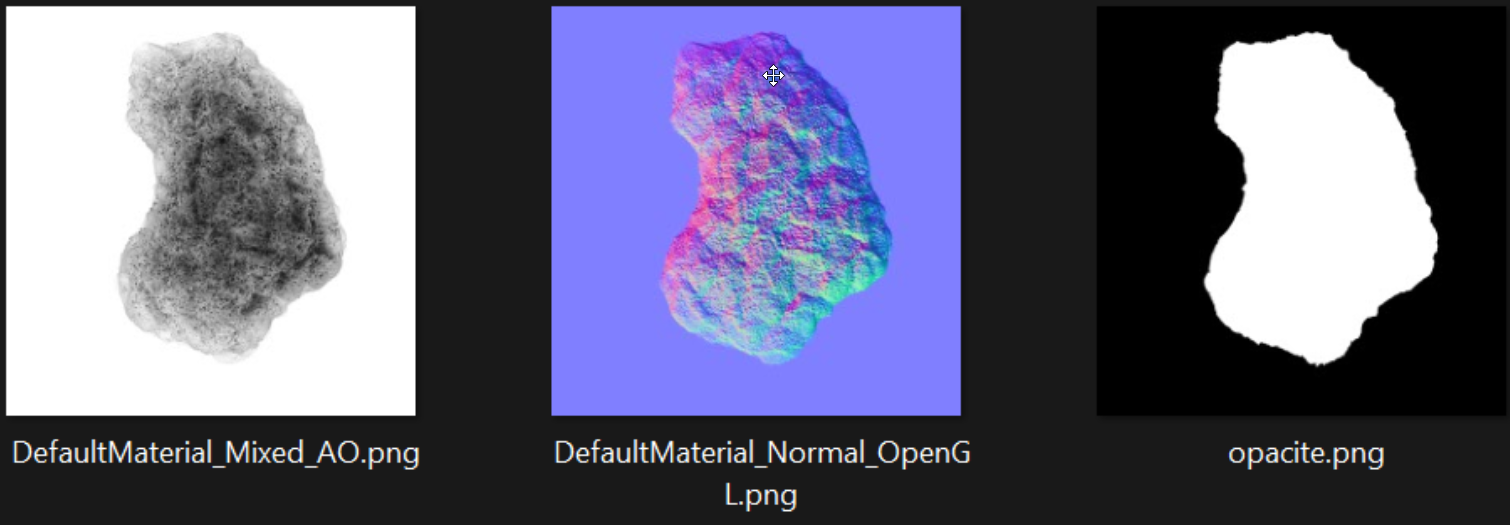 Normal map d'opacité et d'ambient occlusion - Substance Painter